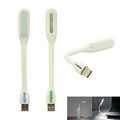 Luminous LED USB light - White